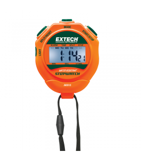 Extech 365515 Stopwatch/Clock with Backlit Display