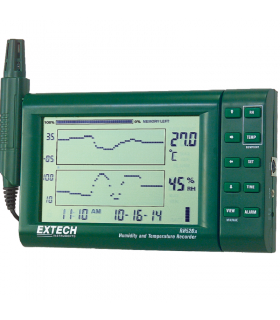 Extech RH520A-240 Humidity+Temperature Chart Recorder with Detachable Probe (240V)