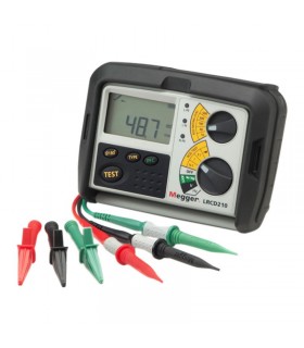 Megger LRCD210 and LRCD220 Combined Loop & RCD Testers